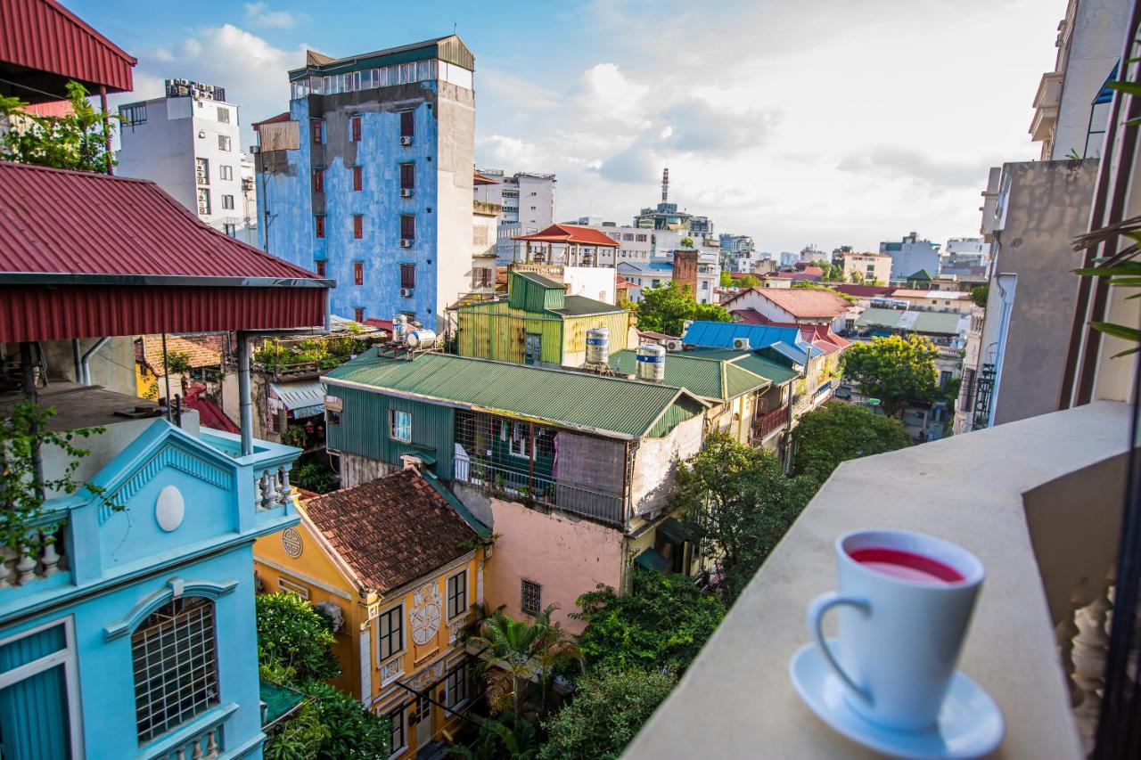 Hanoi Center Silk Boutique Hotel & Travel Exterior foto