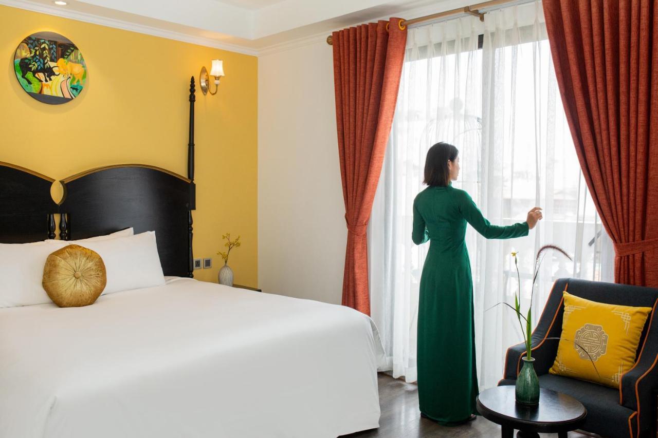 Hanoi Center Silk Boutique Hotel & Travel Exterior foto